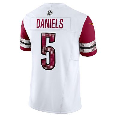 Men's Nike Jayden Daniels White Washington Commanders Vapor F.U.S.E. Limited Jersey