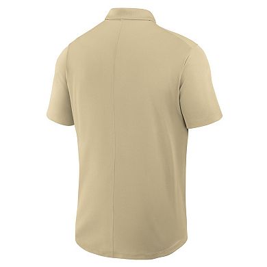 Men's Nike Gold Florida State Seminoles Primetime Victory Primary Logo Performance Polo