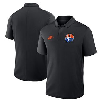 Men's Nike Black Florida Gators Primetime Victory Legacy Vault Logo Performance Polo