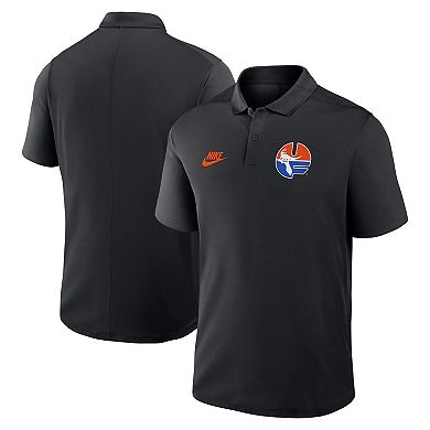 Men's Nike Black Florida Gators Primetime Victory Legacy Vault Logo Performance Polo