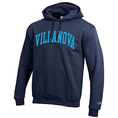 Men's Champion Navy Villanova Wildcats Basic Arch Fleece Pullover Hoodie