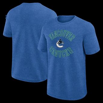 Men's Heather Blue Vancouver Canucks Success T-Shirt