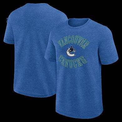 Men's Heather Blue Vancouver Canucks Success T-Shirt