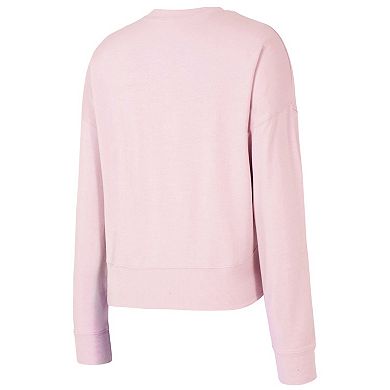 Women's Concepts Sport Pink Carolina Hurricanes Tonal Pullover Sweatshirt