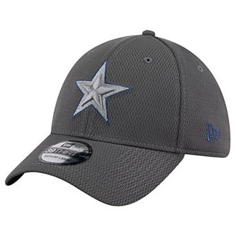 Men's New Era Graphite Dallas Cowboys Main 39THIRTY Flex Hat