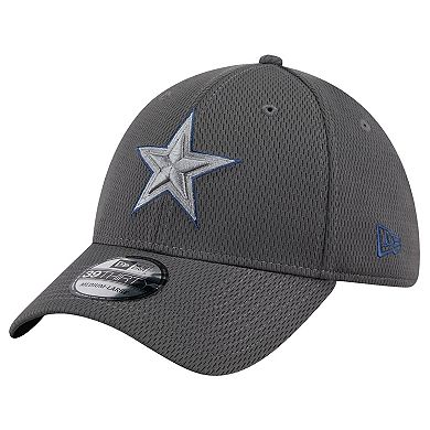 Men's New Era Graphite Dallas Cowboys Main 39THIRTY Flex Hat