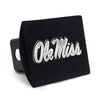 WinCraft Ole Miss Rebels Premium Metal Chrome Logo Hitch Cover