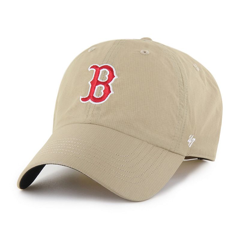 UPC 198589012306 product image for Men's '47 Khaki Boston Red Sox Performance Clean Up Adjustable Hat, Beig K | upcitemdb.com