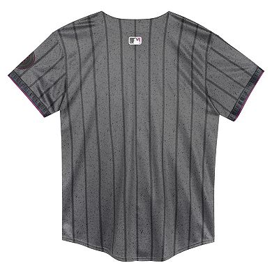 Preschool Nike Gray New York Mets City Connect Jersey