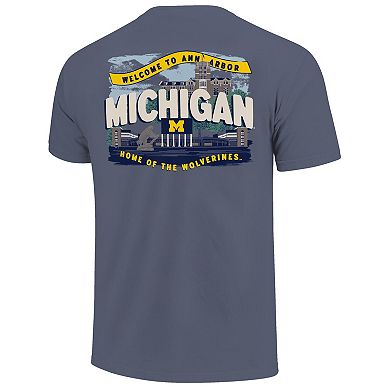 Youth Navy Michigan Wolverines Local Campus Scene T-Shirt