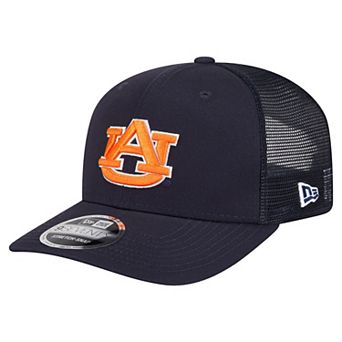 Men's New Era Navy Auburn Tigers Primary 9SEVENTY Trucker Stretch-Snap Hat