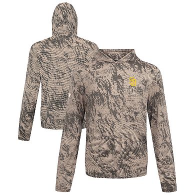 Men's Levelwear Tan San Diego Padres Insignia Lightweight Long Sleeve Hooded T-Shirt