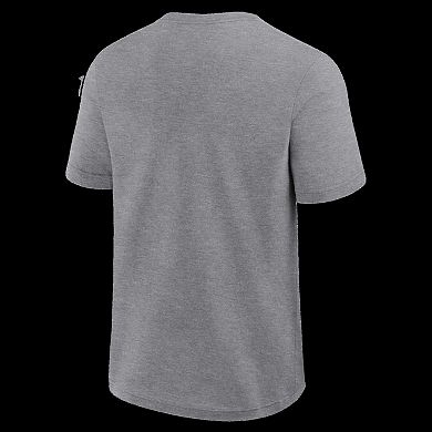 Men's Heather Gray Seattle Kraken Top Notch T-Shirt