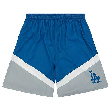 Men's FOCO Blue Los Angeles Dodgers Colorblocked Shorts
