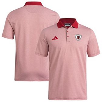 Men's adidas Crimson Indiana Hoosiers Ultimate 365 Polo