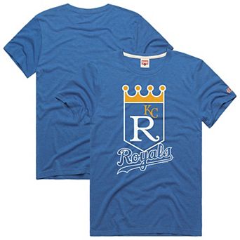 Men's�Homage Royal Kansas City Royals Hyper Local Tri-Blend T-Shirt