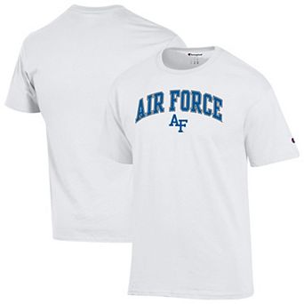 Men's Champion® White Air Force Falcons Arched Logo T-Shirt