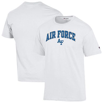 Men's Champion® White Air Force Falcons Arched Logo T-Shirt