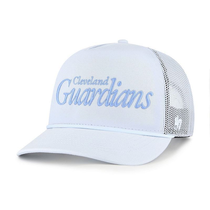 UPC 198304681985 product image for Men's '47 Light Blue Cleveland Guardians Foundation Script Hitch Adjustable Truc | upcitemdb.com