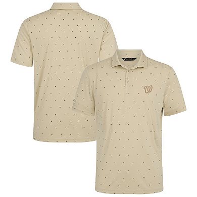 Men's Levelwear Cream Washington Nationals Vision Polo
