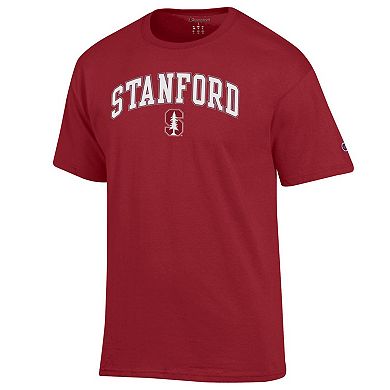 Men's Champion® Cardinal Stanford Cardinal Arch Over Logo T-Shirt