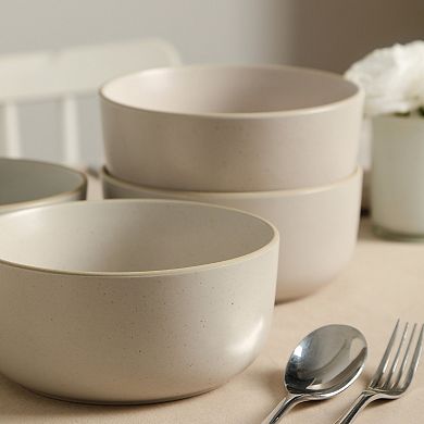 Earth & Clay Amber Stoneware 12-pc. Dinnerware Set