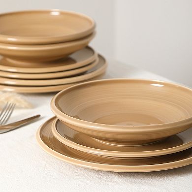 Earth & Clay Harmony Stoneware 12-pc. Dinnerware Set