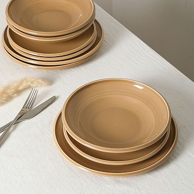 Earth & Clay Harmony Stoneware 12-pc. Dinnerware Set