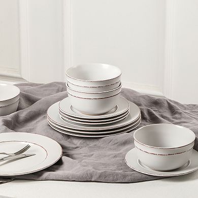 Earth & Clay 12-pc. Hazel Stoneware Dinnerware Set