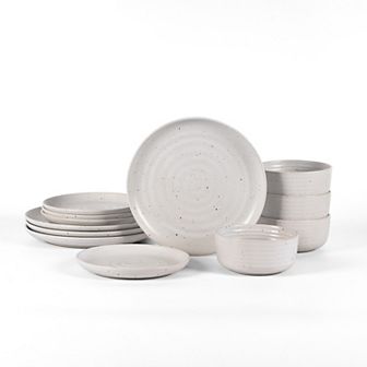 Earth & Clay Ion Stoneware 12 pc Dinnerware Set