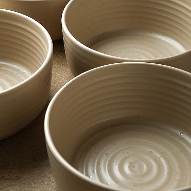 Earth & Clay Ion Stoneware 24-pc. Dinnerware Set
