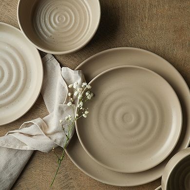 Earth & Clay Ion Stoneware 24-pc. Dinnerware Set