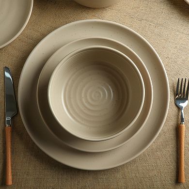 Earth & Clay Ion Stoneware 24-pc. Dinnerware Set