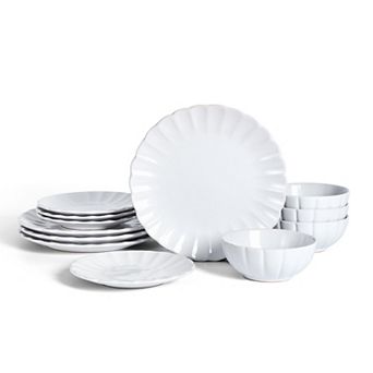 Earth & Clay Phoenix Stoneware 12 pc Dinnerware Set