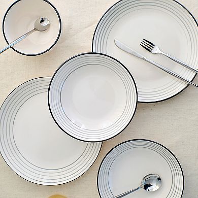 Earth & Clay Zeke 24-pc. Earthenware Dinnerware Set
