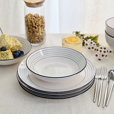 Earth & Clay Zeke 24-pc. Earthenware Dinnerware Set