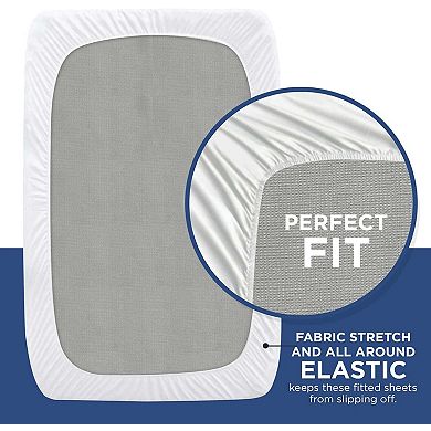 Shopbedding Fitted Hospital Bed Sheets All-Around Elastic Knitted Bed Sheet