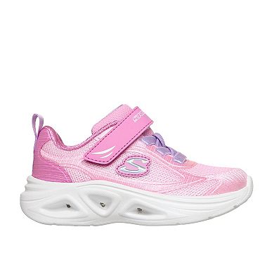 Skechers® S-Lights: Sola Glow 2.0 Toddler Girls Slip-On Light-Up Sneakers