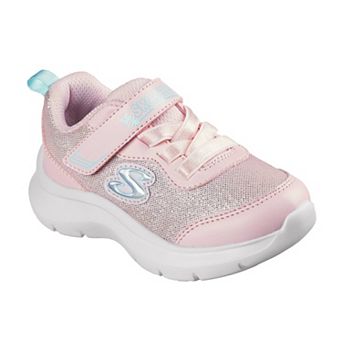Skechers® SKECH FAST Slip-On Cushioned Toddler Girls Sport Sneakers