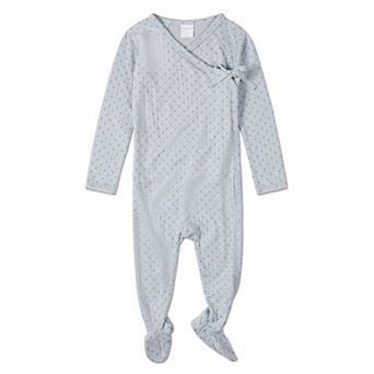 Toddler Boys "Little Dots" Pointelle Footie