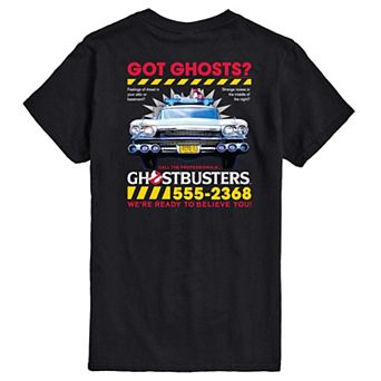 Men's Ghostbusters Got Ghosts Ad Graphic Tee