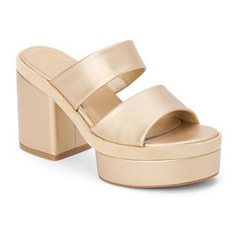 Beach by Matisse Two-Band Women's Platform Heel Sandals