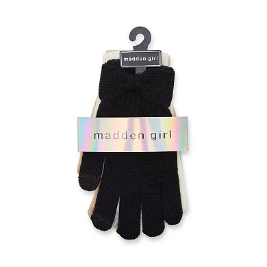 Women's madden girl Bow & Magic Glove Set