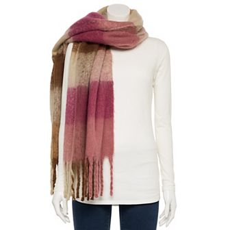 Sonoma Goods For Life® Plaid Brushed Scarf