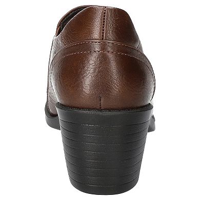 Easy Street Lavelle Women's Block Heel Comfort Shooties