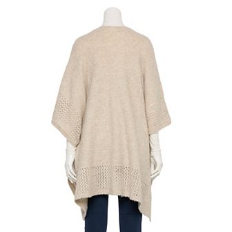 Women's LC Lauren Conrad Open Weave Ruana