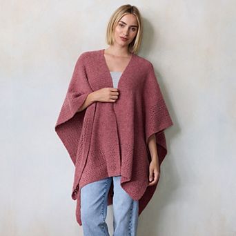 Women's LC Lauren Conrad Open Weave Ruana