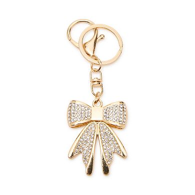 Women's madden girl Bow Band Earmuff & Charm Gift Set