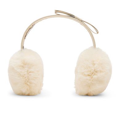 Women's madden girl Bow Band Earmuff & Charm Gift Set