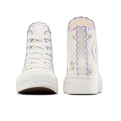 Converse Chuck Taylor All Star Lift Hi Embroidered Women's Sneakers